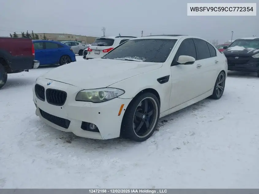 WBSFV9C59CC772354 2012 BMW M5