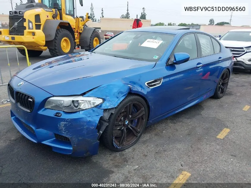 WBSFV9C51DD096560 2013 BMW M5