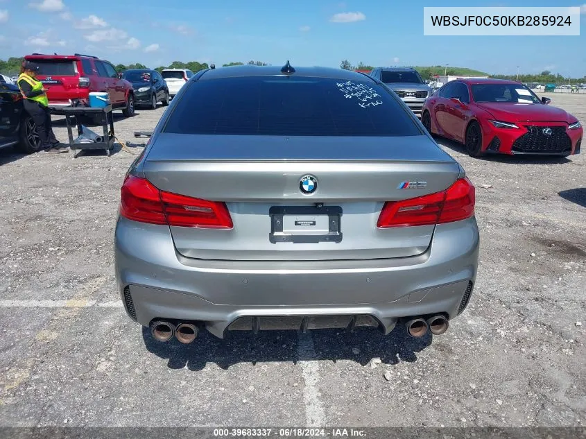 WBSJF0C50KB285924 2019 BMW M5