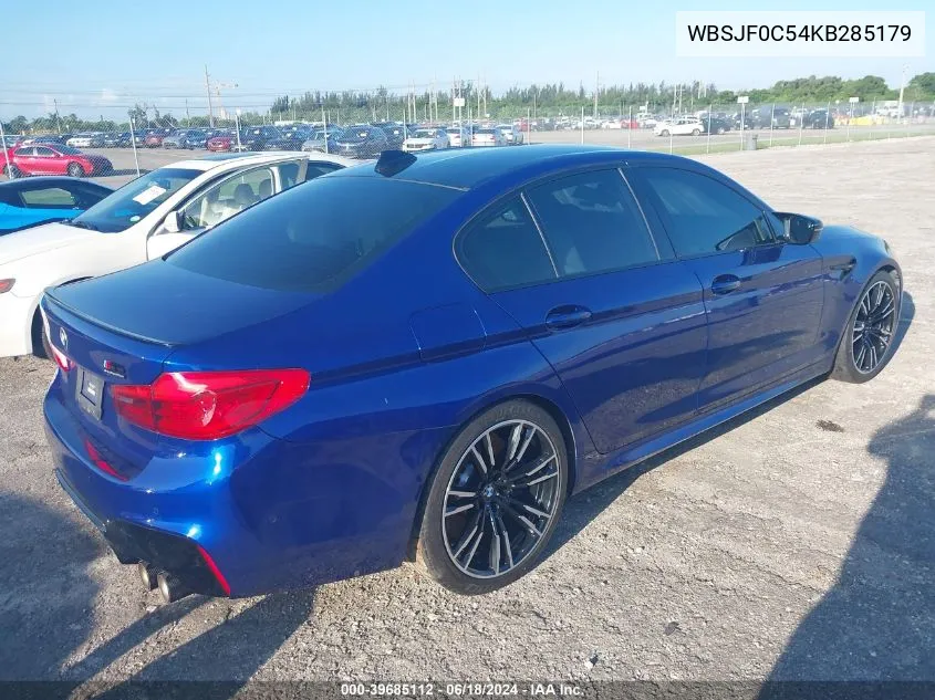 WBSJF0C54KB285179 2019 BMW M5 Competition