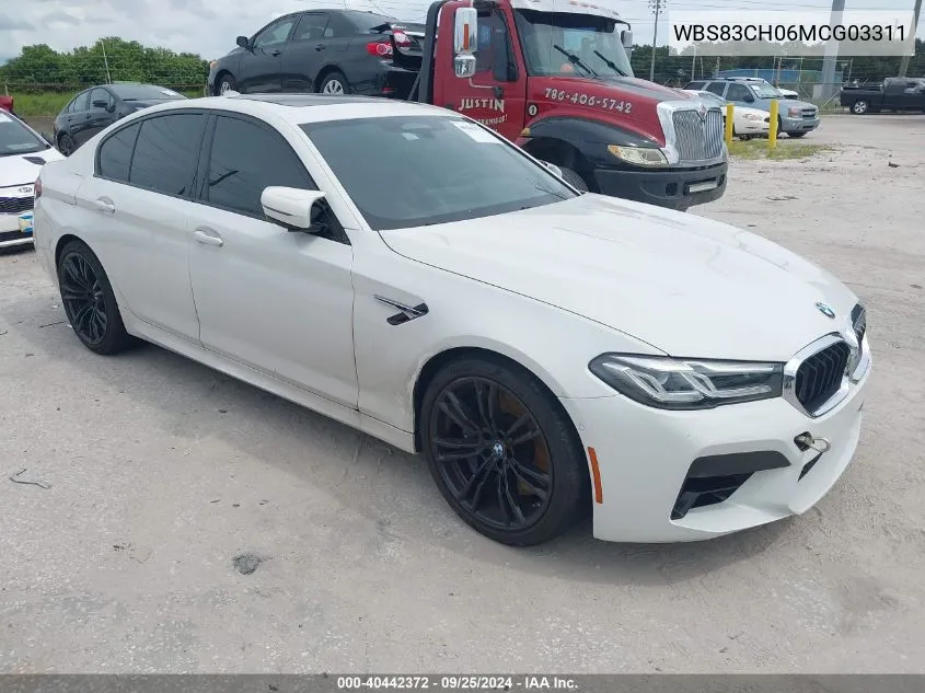 WBS83CH06MCG03311 2021 BMW M5