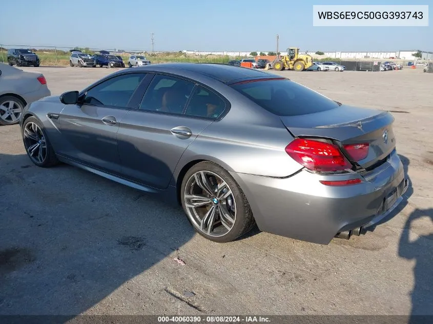 WBS6E9C50GG393743 2016 BMW M6 Gran Coupe