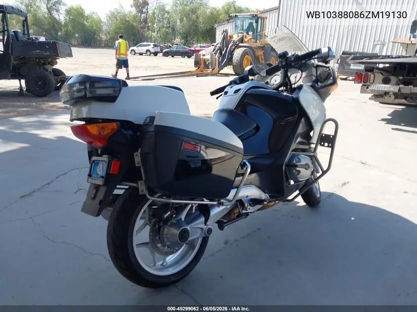 2006 BMW R1200 St/Rt VIN: WB10388086ZM19130 Lot: 45299062