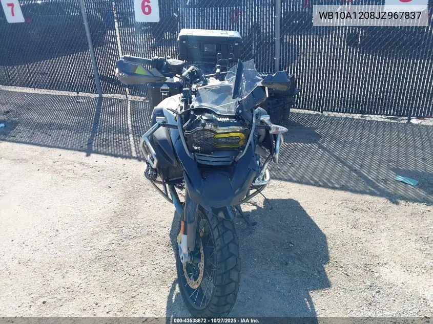 WB10A1208JZ967837 2018 BMW R1200 Gs Adventure