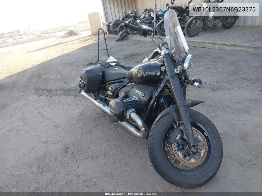2022 BMW R18 Classic VIN: WB10L2307N6G23375 Lot: 43933707