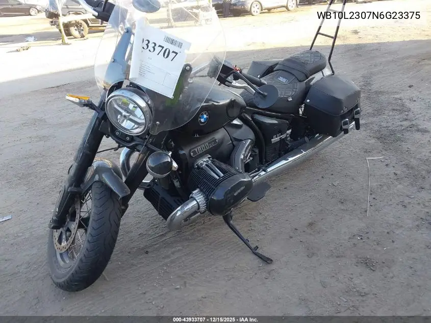 2022 BMW R18 Classic VIN: WB10L2307N6G23375 Lot: 43933707