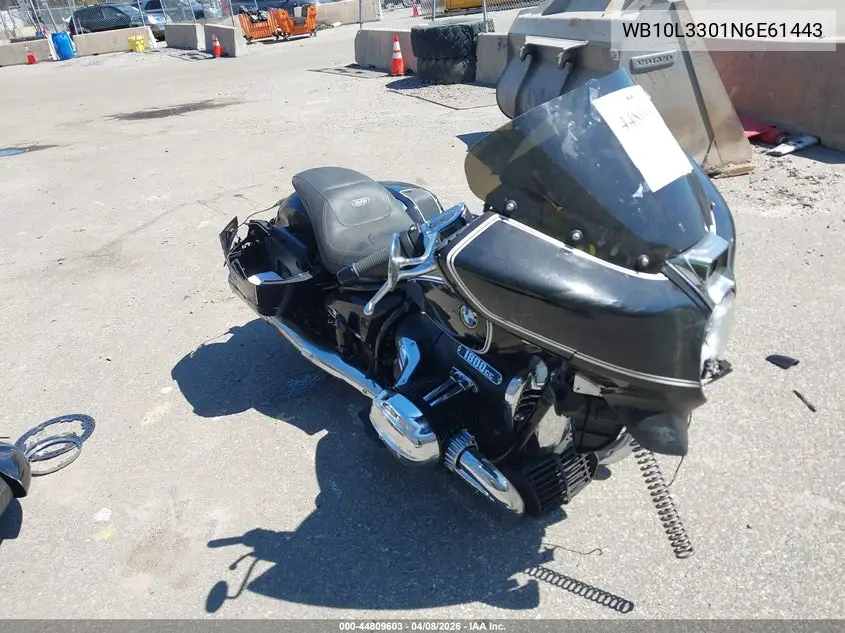 2022 BMW R18 B VIN: WB10L3301N6E61443 Lot: 44809603