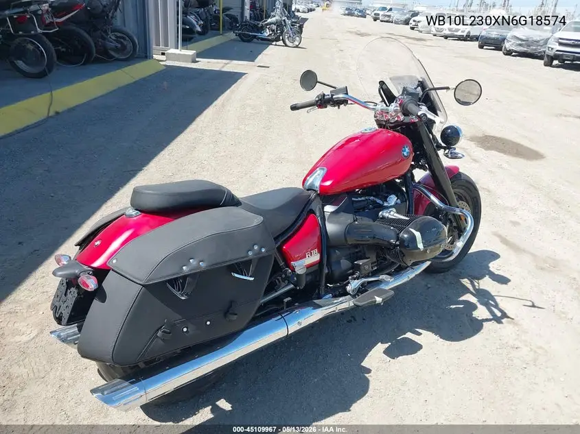 2022 BMW R18 Classic VIN: WB10L230XN6G18574 Lot: 45109967