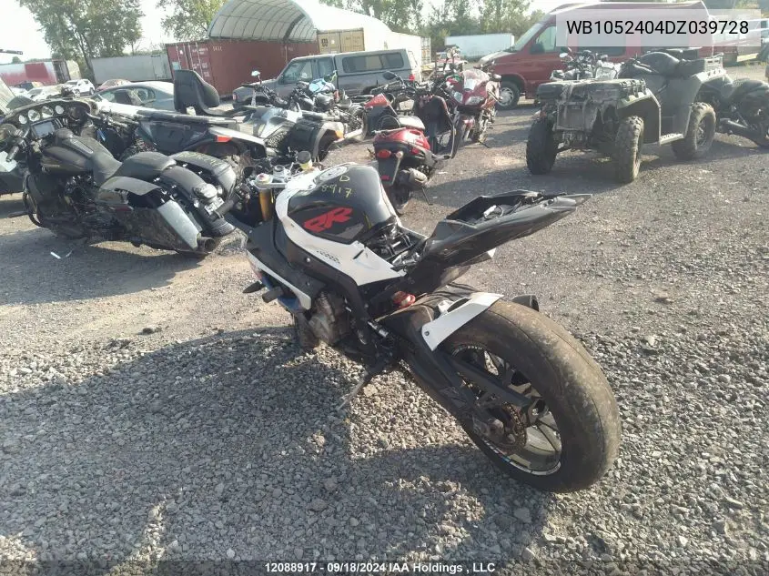 WB1052404DZ039728 2013 BMW S 1000 Rr