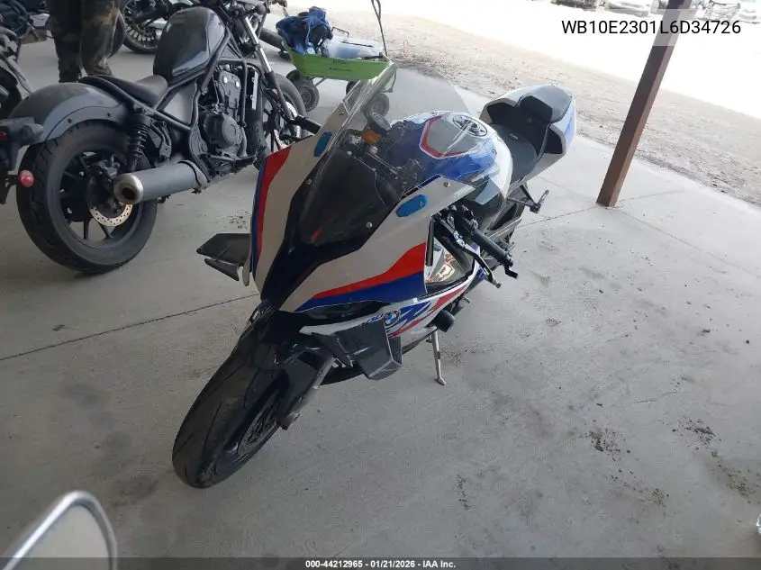 WB10E2301L6D34726 2020 BMW S 1000 Rr