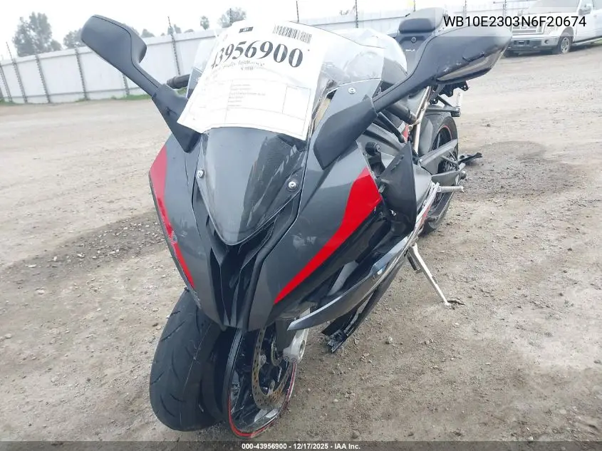 WB10E2303N6F20674 2022 BMW S 1000 Rr