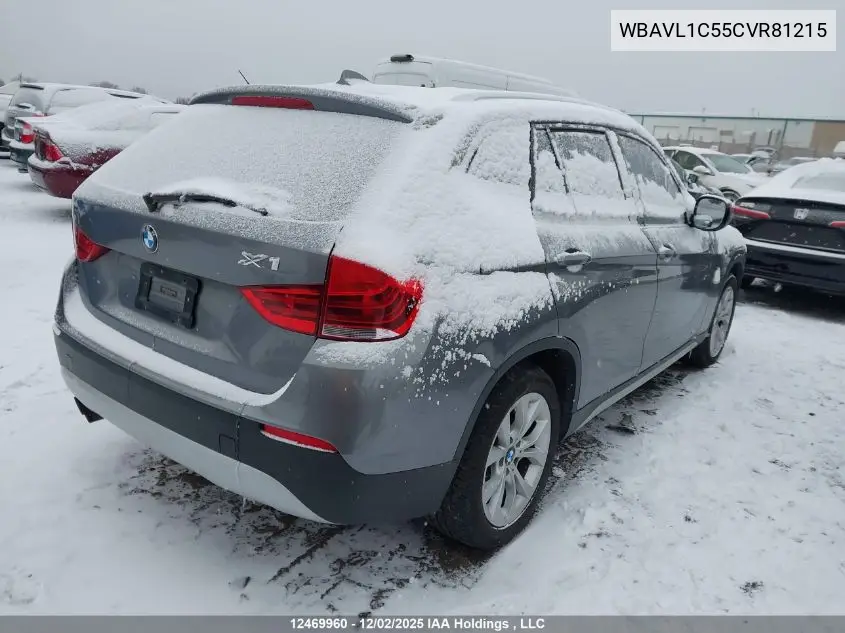 WBAVL1C55CVR81215 2012 BMW X1 xDrive28I