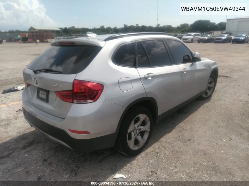 WBAVM1C50EVW49344 2014 BMW X1 Sdrive28I