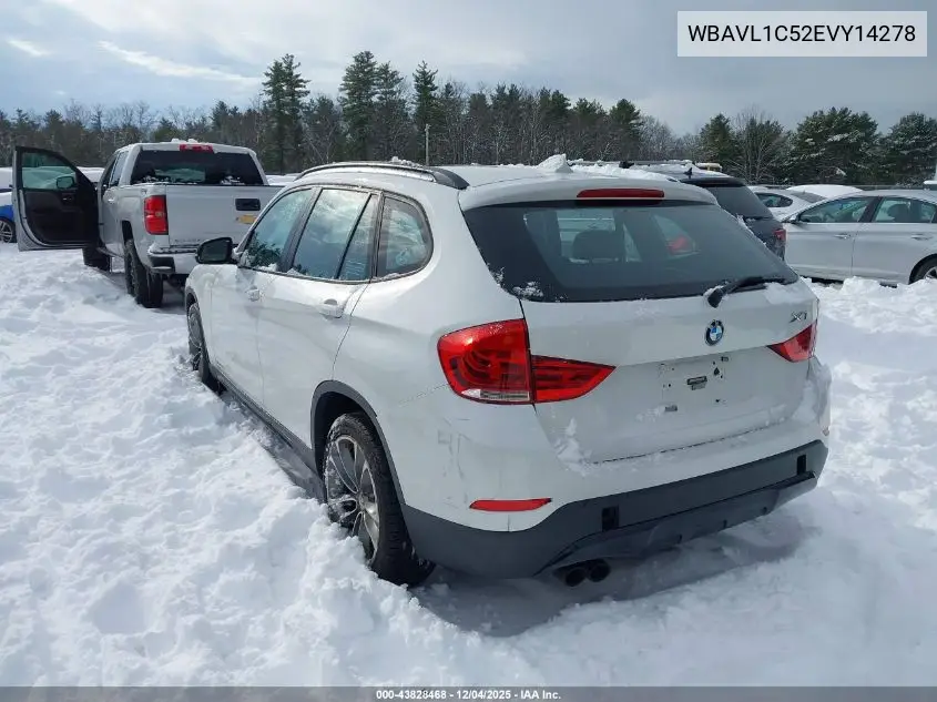 WBAVL1C52EVY14278 2014 BMW X1 xDrive28I