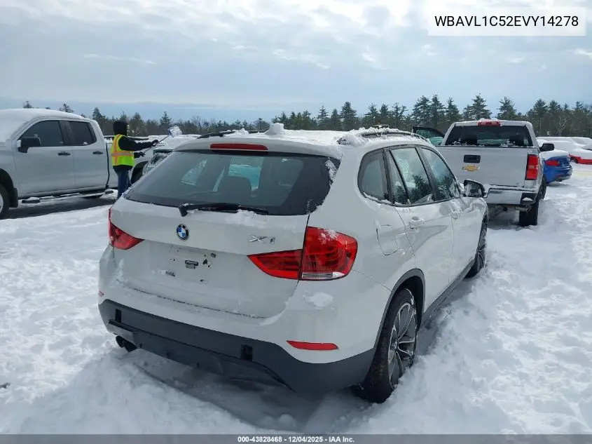 WBAVL1C52EVY14278 2014 BMW X1 xDrive28I