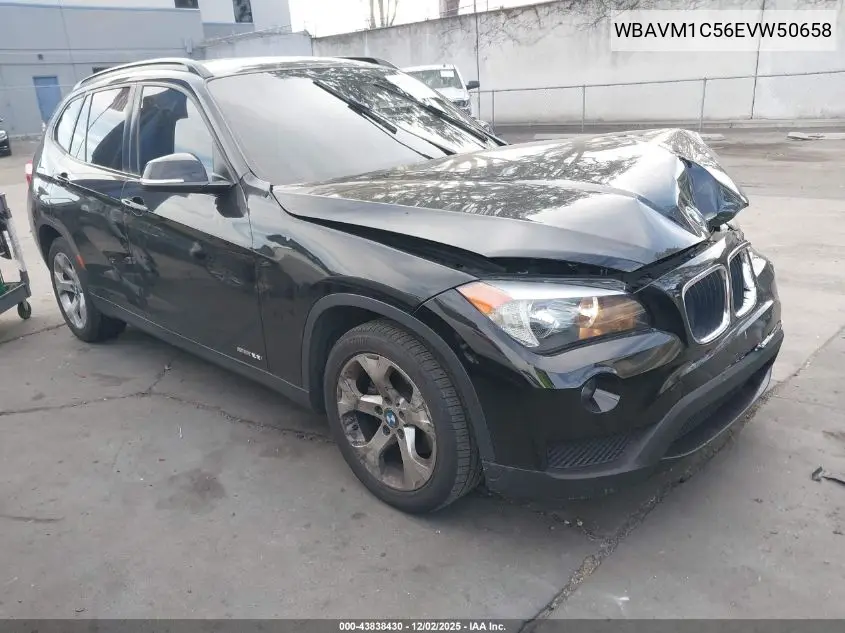 WBAVM1C56EVW50658 2014 BMW X1 Sdrive28I