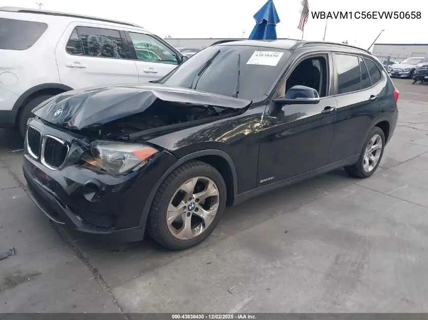 WBAVM1C56EVW50658 2014 BMW X1 Sdrive28I
