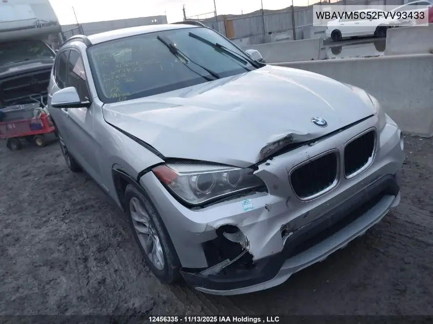 WBAVM5C52FVV93433 2015 BMW X1 xDrive35I