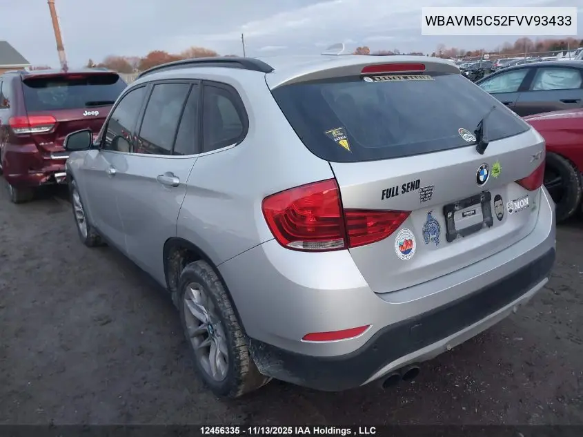 WBAVM5C52FVV93433 2015 BMW X1 xDrive35I