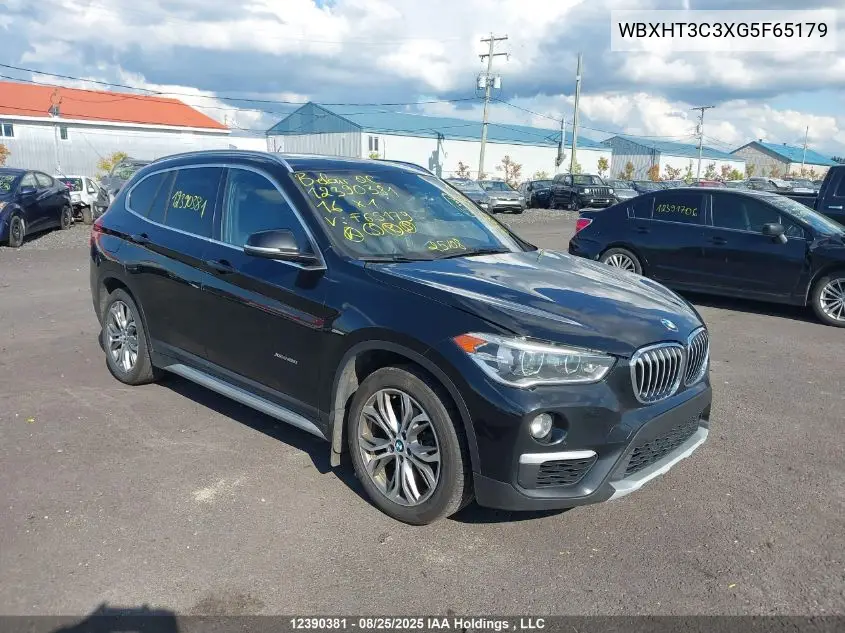 WBXHT3C3XG5F65179 2016 BMW X1 xDrive28I