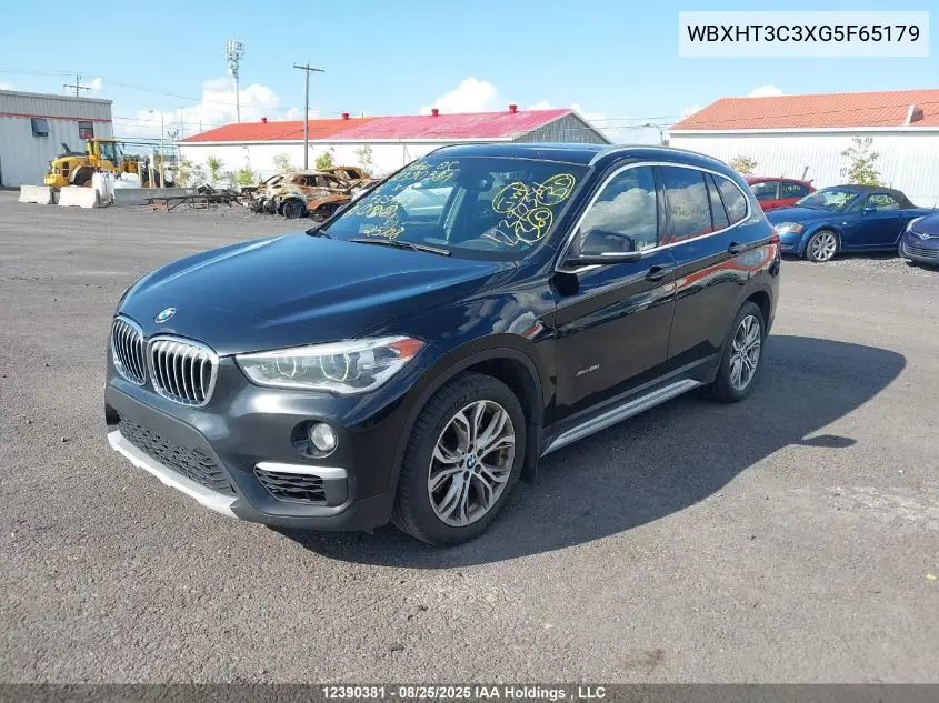 WBXHT3C3XG5F65179 2016 BMW X1 xDrive28I