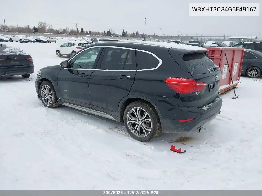 WBXHT3C34G5E49167 2016 BMW X1 xDrive28I