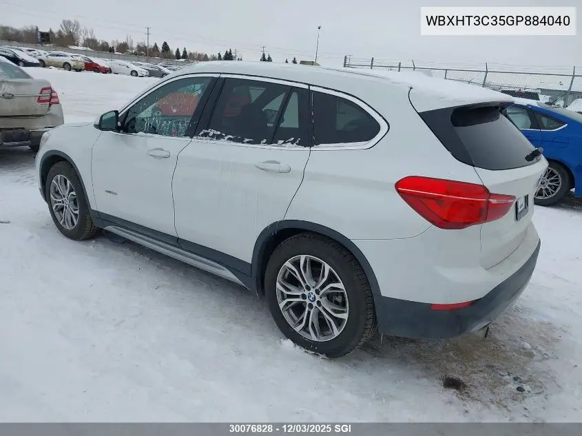 WBXHT3C35GP884040 2016 BMW X1 xDrive28I