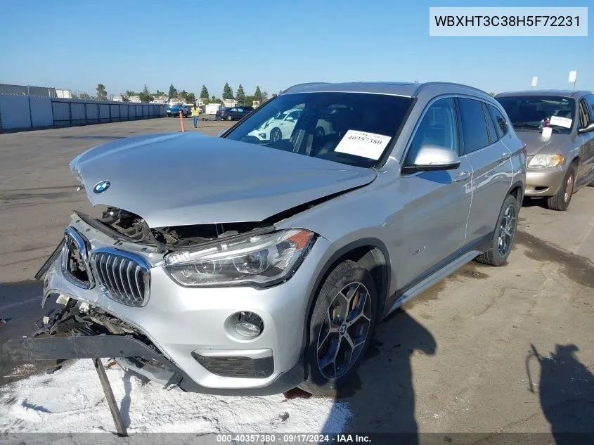 WBXHT3C38H5F72231 2017 BMW X1 xDrive28I