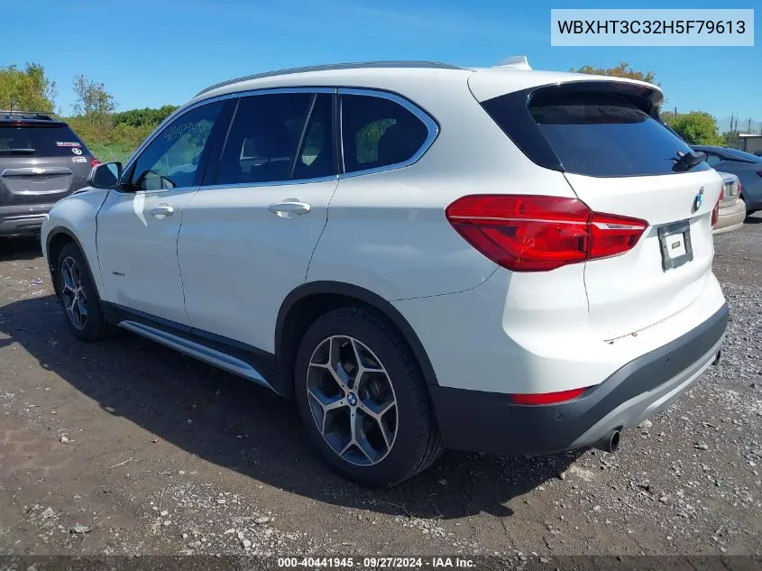 WBXHT3C32H5F79613 2017 BMW X1 xDrive28I