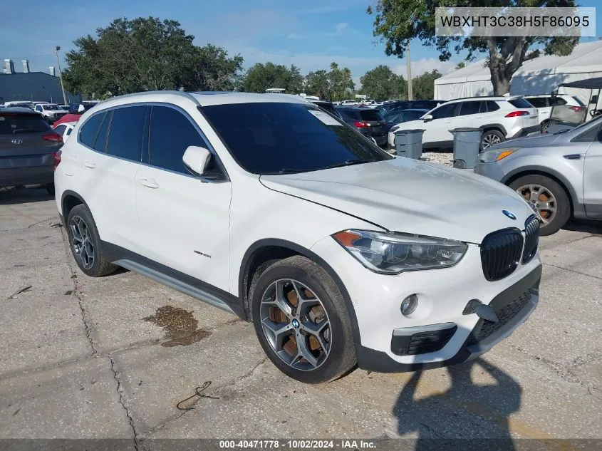 WBXHT3C38H5F86095 2017 BMW X1 xDrive28I