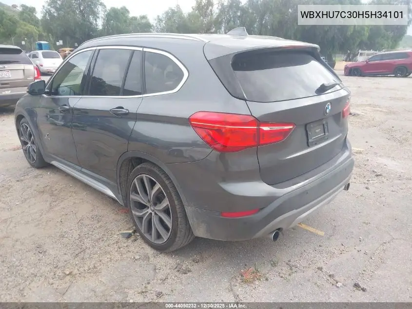 WBXHU7C30H5H34101 2017 BMW X1 Sdrive28I