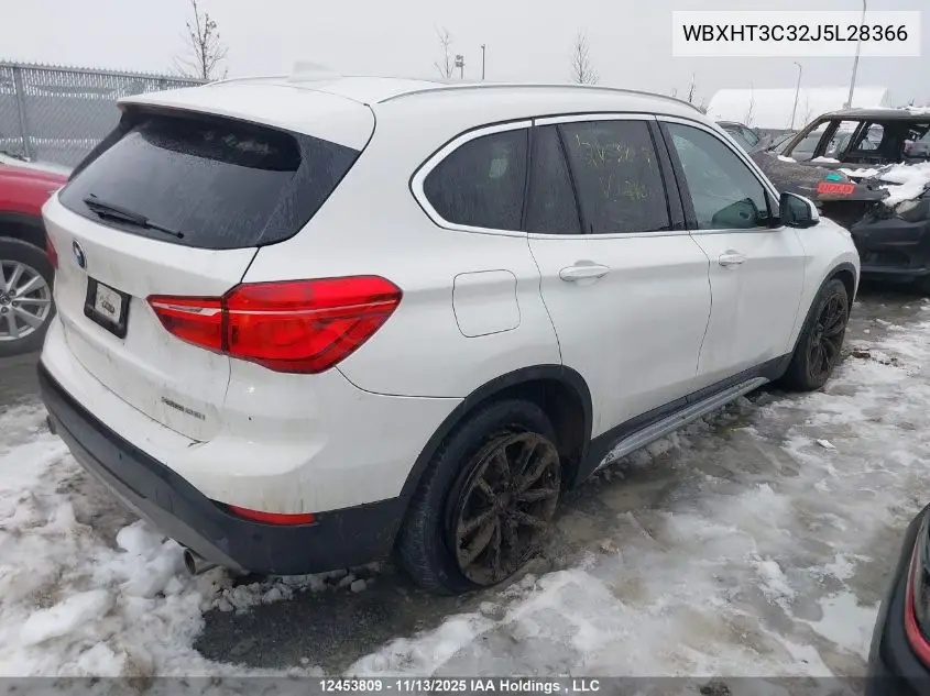 WBXHT3C32J5L28366 2018 BMW X1 xDrive28I