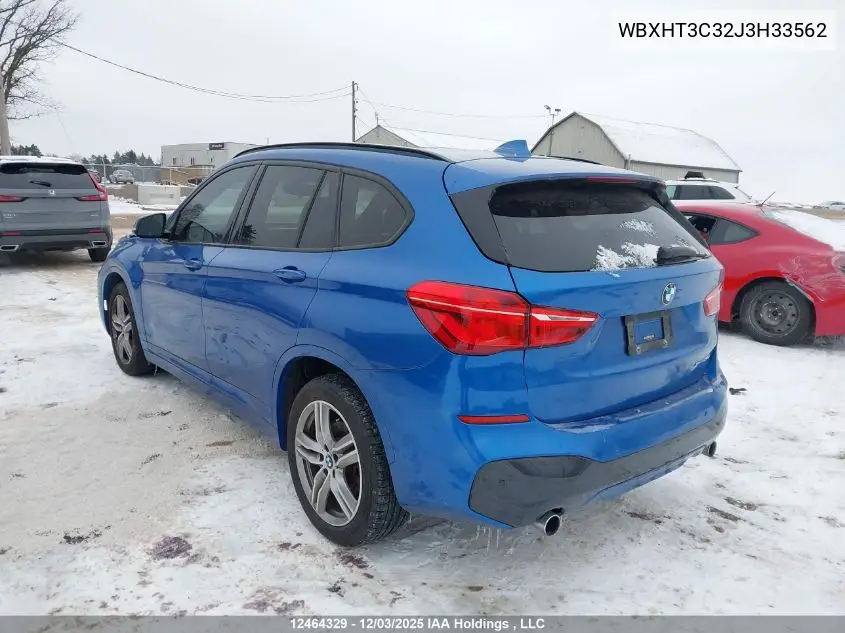 WBXHT3C32J3H33562 2018 BMW X1 xDrive28I