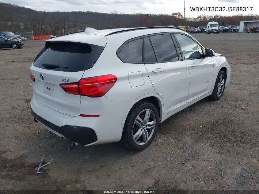 WBXHT3C32J5F88317 2018 BMW X1 xDrive28I