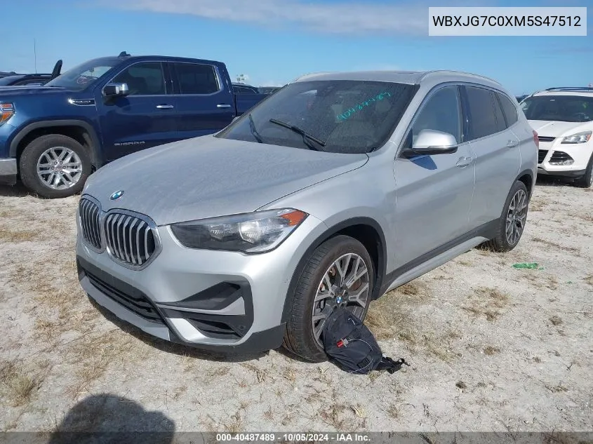 WBXJG7C0XM5S47512 2021 BMW X1 Sdrive28I