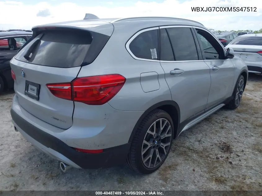 WBXJG7C0XM5S47512 2021 BMW X1 Sdrive28I