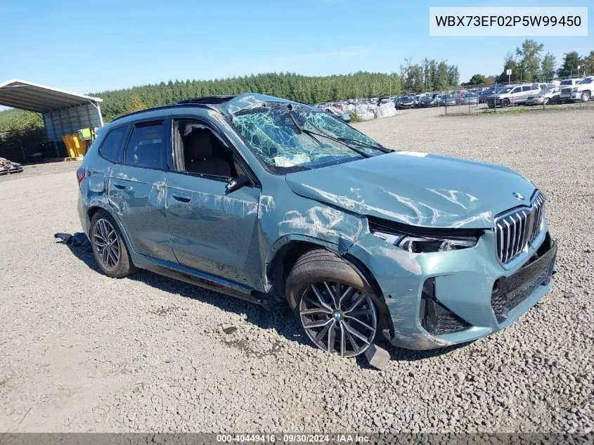 WBX73EF02P5W99450 2023 BMW X1 xDrive28I