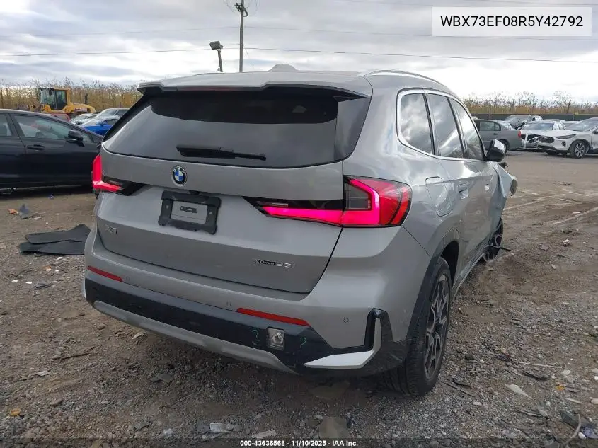 WBX73EF08R5Y42792 2024 BMW X1 xDrive28I