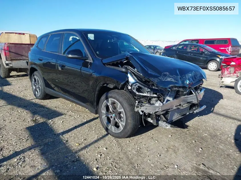 WBX73EF0XS5085657 2025 BMW X1 xDrive28I