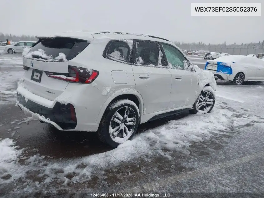 WBX73EF02S5052376 2025 BMW X1 xDrive28I