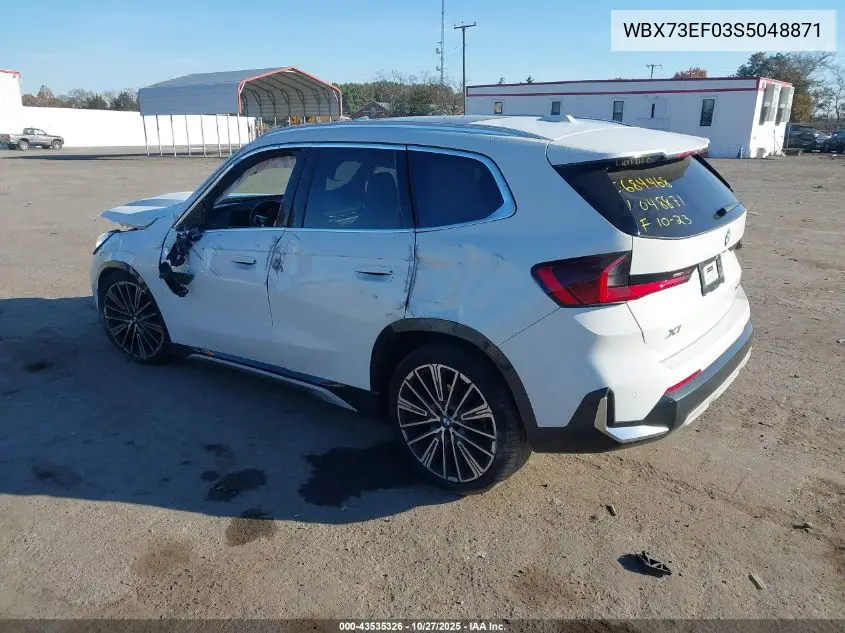 WBX73EF03S5048871 2025 BMW X1 xDrive28I