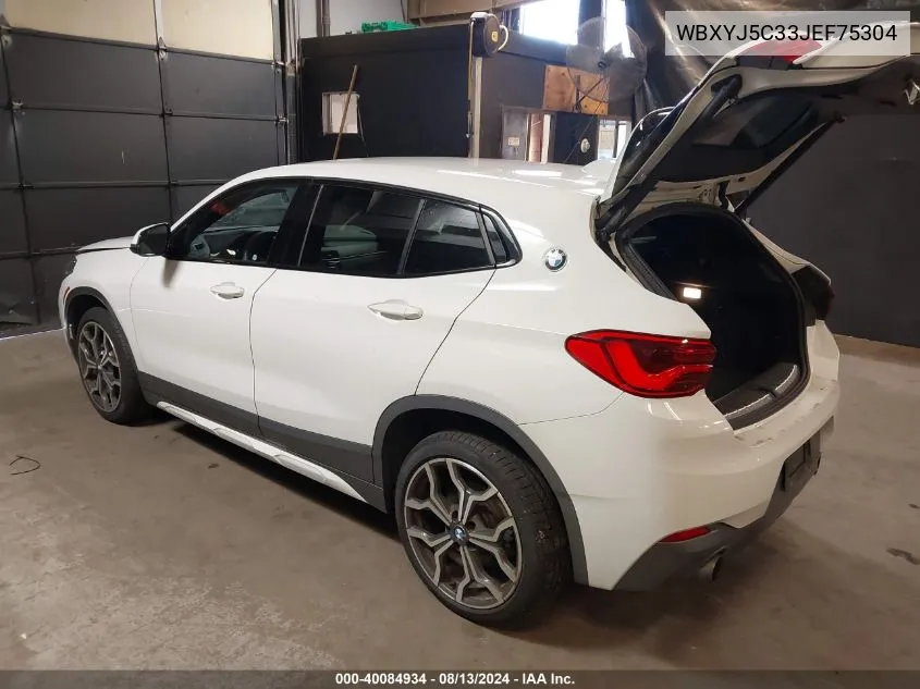 WBXYJ5C33JEF75304 2018 BMW X2 xDrive28I