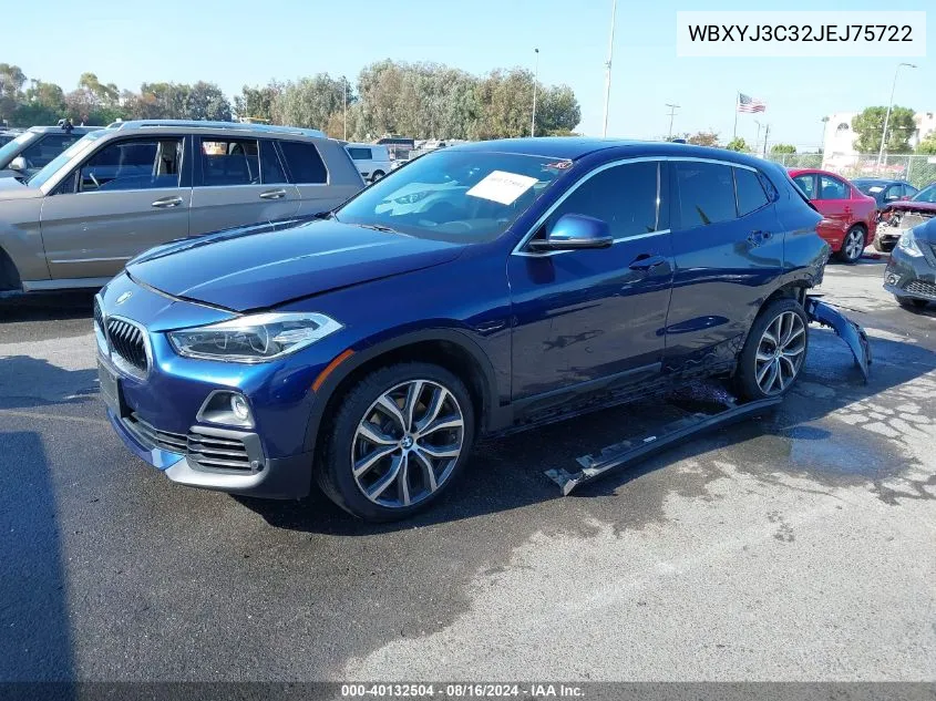 WBXYJ3C32JEJ75722 2018 BMW X2 Sdrive28I