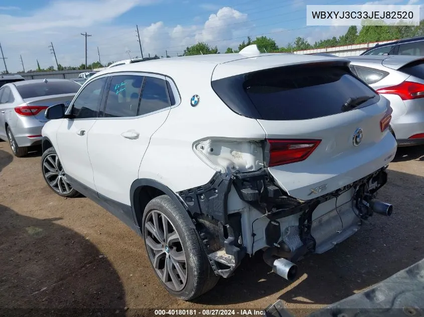 WBXYJ3C33JEJ82520 2018 BMW X2 Sdrive28I