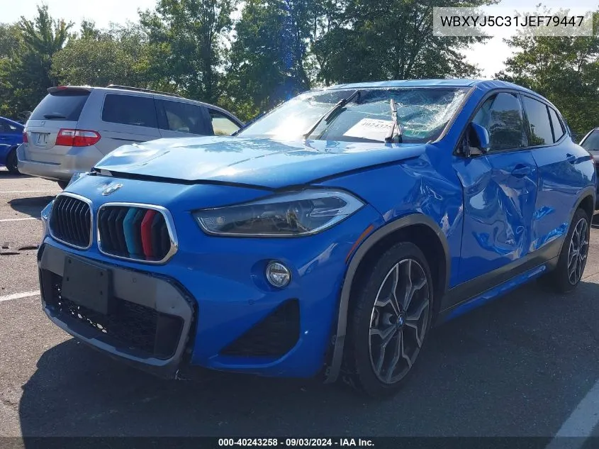 WBXYJ5C31JEF79447 2018 BMW X2 xDrive28I