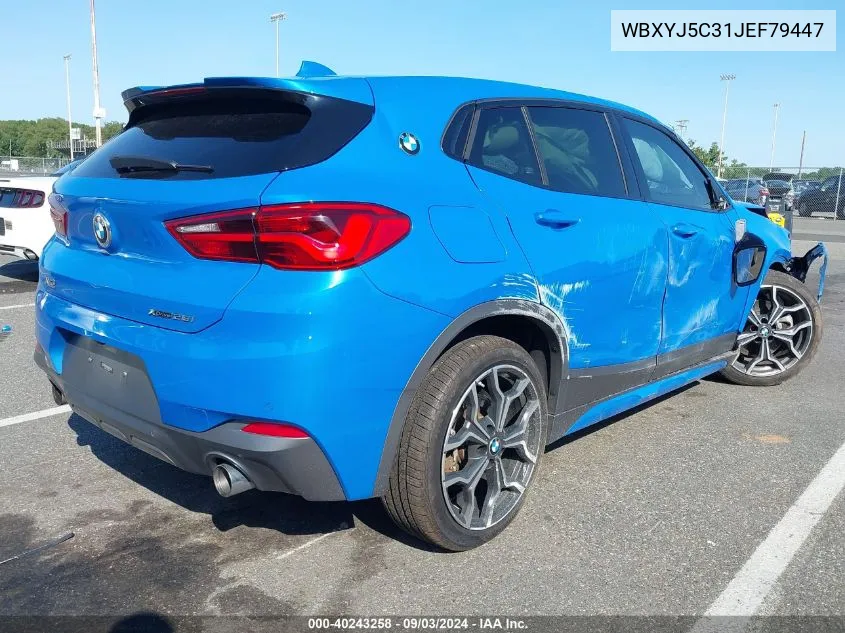 WBXYJ5C31JEF79447 2018 BMW X2 xDrive28I