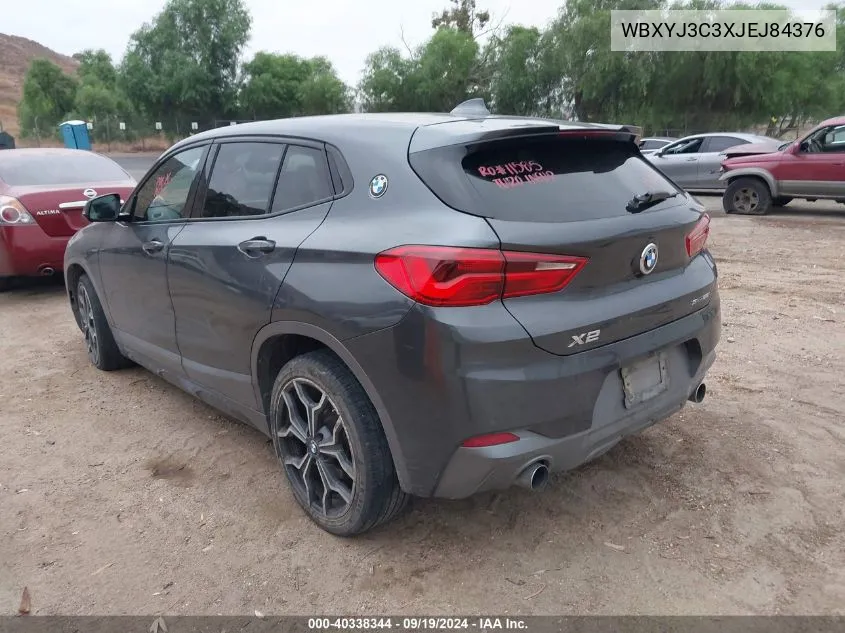 WBXYJ3C3XJEJ84376 2018 BMW X2 Sdrive28I