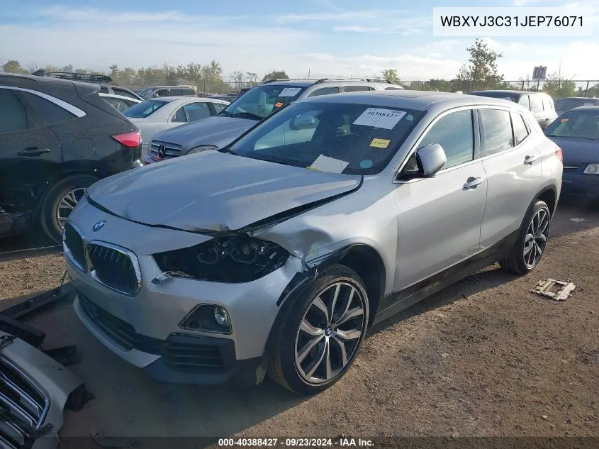 WBXYJ3C31JEP76071 2018 BMW X2 Sdrive28I