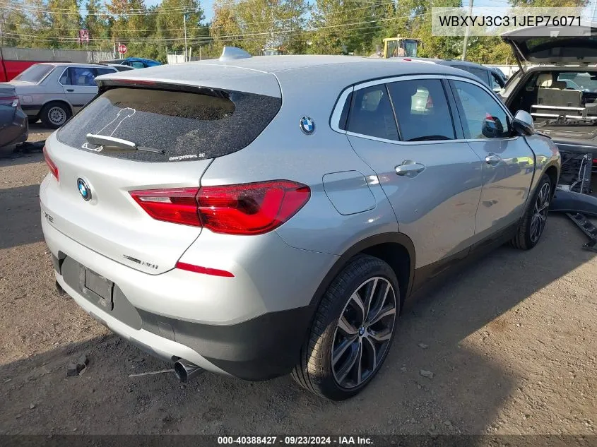 WBXYJ3C31JEP76071 2018 BMW X2 Sdrive28I