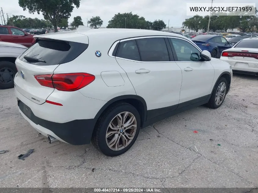 WBXYJ5C3XJEF71959 2018 BMW X2 xDrive28I